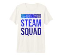 Équipe des Sciences, de la Technologie, de l'ingénierie et des mathématiques - Steam Squad T-Shirt Haut de Gamme