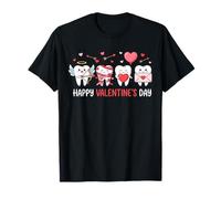 Équipe d'infirmières dentaires drôle, Bonne Saint-Valentin, Teeth Cupids T-Shirt