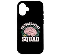 Équipe d'infirmières en neurologie de l'équipe de neurochirurgie Coque pour iPhone 16