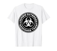 Équipe d'intervention Contre Les épidémies de z T-Shirt Graphique avec Valeur, Homme, Blanc, S
