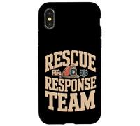 Équipe d'intervention de Sauvetage Ambulance ambulancier EMS Coque pour iPhone X/XS