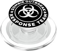 Équipe d'intervention en Cas d'épidémie de Zombies dans l'apocalypse Zombie PopSockets PopGrip pour MagSafe