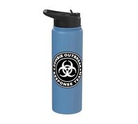 Équipe d'intervention en cas d'épidémie de zombies dans l'apocalypse zombie Stainless Steel Insulated Water Bottle