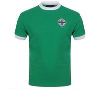 Équipe d'Irlande du Nord Officielle - Maillot de Football de la GAWA - Homme - Style rétro - George Best 11 - Vert - XL