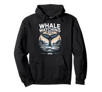 Équipe d'observation des Baleines 2026 I Love Whales Sweat à Capuche
