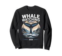 Équipe d'observation des Baleines 2026 I Love Whales Sweatshirt