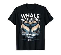 Équipe d'observation des Baleines 2026 I Love Whales T-Shirt