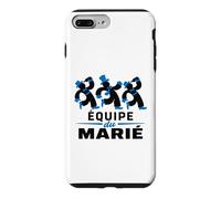 Équipe du Marié Humour EVG Mariage Team Drôle Futur Marié Coque pour iPhone 7 Plus/8 Plus