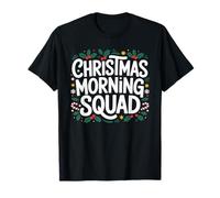 Équipe du Matin de Noël, Groupe Familial Assorti Noël T-Shirt
