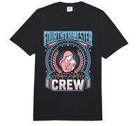 Équipe du quatrième Trimestre d'infirmière pour mères et bébés en période Post-Partum Comfort Colors Adult Heavyweight T-Shirt