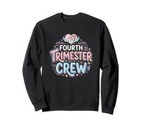 Équipe du quatrième Trimestre d'infirmière pour mères et bébés en période Post-Partum Sweatshirt