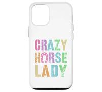 Équipe équestre Vintage Crazy Horse Lady Pony Gallop Vibes Coque pour iPhone 12/12 Pro