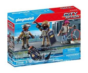 Équipe Forces Spéciales avec Bandit - Ensemble de Figurines Collectibles