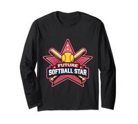 Équipe Future Softball Star pour Enfants, Joueurs et Amants Manche Longue