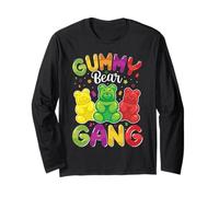 Équipe Gummy Bear Gang Funny Candy Lovers Girls Kid Squad Manche Longue