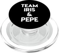 Équipe Iris Et Pepe, Île d'amour, Couple Préféré Humour PopSockets PopGrip pour MagSafe
