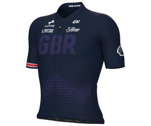 ÉQUIPE NATIONALE BRITANNIQUE Maillot manches courtes 2026 bleu foncé