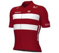 Ale Prime Federazione Danese Short Sleeve Jersey Rouge S Homme