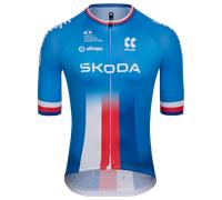 Équipe nationale tchèque Maillot manches courtes 2026 bleu