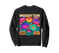 Équipe Oncologie Boho Floral, Espoir et Courage Sweatshirt