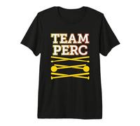 Équipe Percussion Drôle de Fierté Percussionniste ou Batteur T-Shirt Haut de Gamme