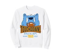 Équipe Vintage de Football américain Sesame Street Cookie Monster Sweatshirt