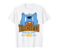 Équipe Vintage de Football américain Sesame Street Cookie Monster T-Shirt