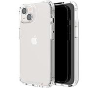 Équipement 4 702008195 ZAGG Coque transparente Gear4 Crystal Palace avec protection avancée contre les chocs [approuvée par D3O], design fin et résistant pour Apple iPhone 13 - Transparent