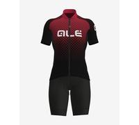 Équipement Alé Honeycomb Limited Edition Solid Traguardo noir rouge clair femme - L