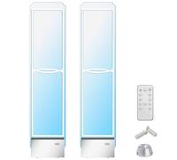 Équipement Antivol pour Commerce de Détail, Système de Sécurité AM 58 KHz EAS, Systèmes D'alarme Antivol pour Supermarchés, Alarme Sonore et Lumineuse, Matériau Acrylique(White)