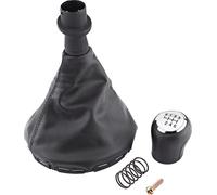 Equipement automobile Gitzer, Black Gear Shift Knob Stiefelkit remplacement pratique pour le Transporter T5 T6 2003-2011 mise à niveau