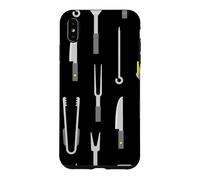 équipement Barbecue été Barbecue Chef Noir Barbecue Coque pour iPhone XS Max