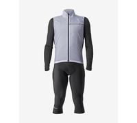 Équipement Castelli Squadra Stretch Entrata Thermal argenté gris noir - XXL