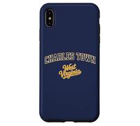 Équipement Charles Town West Virginia WV Athletic Mountain State Coque pour iPhone XS Max