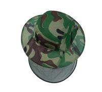 Équipement d'apiculture Camoufla avec maille cachée - Répulsif moustique, abeille, protection solaire en plein air, et pêche, ruche