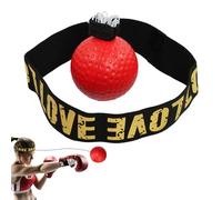 Équipement de balle de boxe | Bandeau d'entraînement de boxe pour adultes - Équipement de musculation balles réflexes pour cour, parcs, salon, chambre à coucher, salle de sport