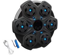 Équipement de boxe musicale - PRUMYA - Boxe murale - 3 vitesses - Bluetooth - Mixte