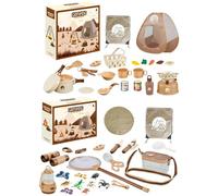 Équipement De Camping pour Faire Semblant De Jouer - Mini Jouets De Cuisine, Accessoires De Camping Réalistes, Essentiels du Jeu De Rôle pour | Activités De Pique-Nique, Jeux D'exploration en