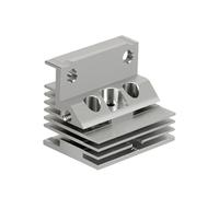 Équipement de chaleur Habitant radiateur en aluminium Répartition thermique en alliage pour la création K1 K1 Max Pièces de l'imprimante 3D Bloc de refroidissement Précision (2)