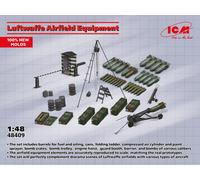 Équipement De Champ D'Avion Luftwaffe Maquette En Plastique 1:48 ICM