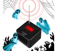 Équipement de chasse aux fantômes, kit de détection paranormale briidea avec écran LCD, montre le motif fantôme et le nombre de fantômes autour de vous, et détecte les changements de température pour