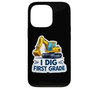 Équipement de Construction d'excavatrice I Dig First Grade Boys Coque pour iPhone 13 Pro