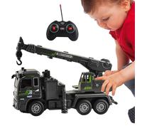 Équipement de construction RC - Jouets de construction de mini chariot élévateur 4 roues motrices | Jouet de voiture d'ingénierie, véhicule à moteur vraiment cool, mini chariot élévateur 4WD, jouets d
