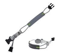 Équipement de course réfléchissant - Bandes réfléchissantes élastiques réglables - Accessoires de cyclisme haute visibilité pour le sport, le fitness, la marche, le jogging, la nuit