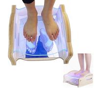 Équipement de détection de marche avec lampe germicide UV, miroir d'inspection plantaire, panneau acrylique 15T supporte 150 kg pour les pieds plats et les problèmes de pied basiques