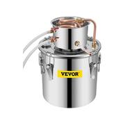 Equipement de distillation d'alcool vin d'eau distillateur d'acier inoxydable l'utilisation à la maison de 8Gal