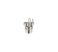 Equipement de Distillation d'Alcool Vin d'Eau Distillateur Inox 11,4 L