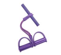 Équipement de fitness - TD® - Multi-fonction - 4 tubes élastiques - Poignée en mousse - Mixte