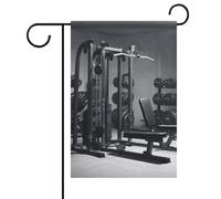 Équipement de gym Drapeau de jardin d'été double face 30,5 x 45,7 cm Drapeaux de jardin printemps soleil drapeaux de jardin saisonnier bienvenue drapeau extérieur décoration