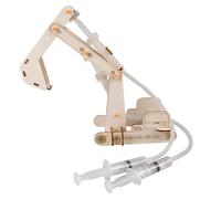 Équipement de laboratoire créatif pour école - Pelle mécanique en bois - Assemblage de salle de pprentissage des étudiants - Outils d'enseignement de la physique pour les étudiants